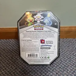 Pokemon TCG - Galar Partners Collectors Tin - Cinderace V New! - Image 2