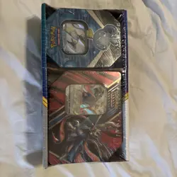 Pokemon 2022 Galar Partners Zacian V & Inteleon V 2 Tin Pack SEALED NEW - Image 1