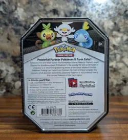 Pokemon TCG Galar Partners Collectors Tins Cinderace, Rillaboom & Intelleon V - Image 3