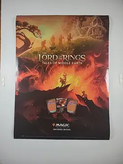 (New Foil) Lord of the Rings: Tales of Middle Earth Promo Poster (MTG) 18x24 - Image 1
