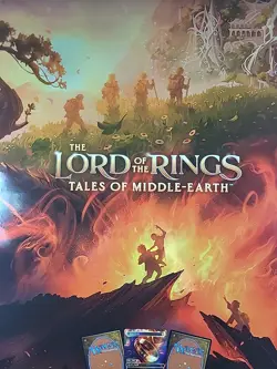 (New Foil) Lord of the Rings: Tales of Middle Earth Promo Poster (MTG) 18x24 - Image 3