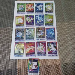 1997 Bandai Pokemon Carddass Complete Set 151 Pocket Monsters from JAPAN - Image 3