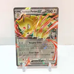 Pokemon Team Rocket's Persian Ex #218 NM- Scarlet & Violet Promos - Image 1