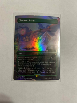 Foil Chocobo Camp NM/M Final Fantasy Magic MTG - Image 2