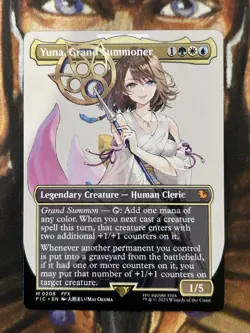 Yuna, Grand Summoner 0208 Borderless Commander: Final Fantasy Regular - NM/M 🔥 - Image 1