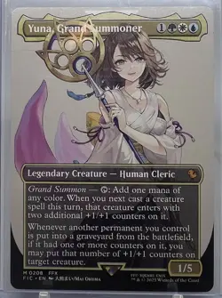Yuna, Grand Summoner (Borderless) Commander: Final Fantasy Regular - Image 1