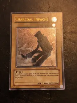Yu-Gi-Oh! ULTIMATE RARE HOLO CARD CHARCOAL INPACHI SOD-EN001 VLP - Image 1