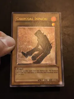 Yu-Gi-Oh! ULTIMATE RARE HOLO CARD CHARCOAL INPACHI SOD-EN001 VLP - Image 2