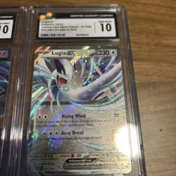 CGC 10 Pokemon Card Lot (Lugia, Ho-Oh, Mimikyu) - Image 2