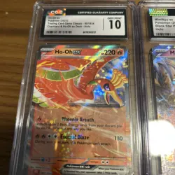 CGC 10 Pokemon Card Lot (Lugia, Ho-Oh, Mimikyu) - Image 4