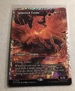 Spinerock Tyrant (Showcase)| 399 | MTG | Lorwyn Eclipsed | Fracture Foil - Image 1