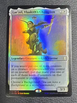 Lae’zel Vlaakith’s Champion Foil MTG CLB Commander Legends 029/361 - Image 1