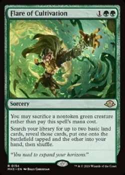 FLARE OF CULTIVATION NM! *MODERN HORIZONS 3* - Image 1