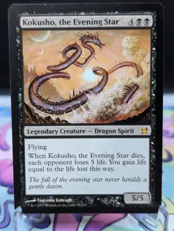 MTG Champions of Kamigawa- Kokusho, the Evening Star 122 Regular - Image 1