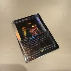 Commander Plate 1733 Rainbow Foil Secret Lair Marvel Iron Man Mtg - Image 1