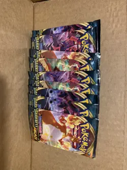 9x Pokemon Darkness Ablaze Booster Pack Lot, New, Factory Sealed 1/4 Booster Box - Image 2
