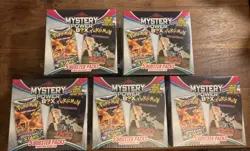 Lot of 5 Pokemon Mystery Power Box 5 Booster Packs - Chase Pack Seeded 1:10 - Image 1