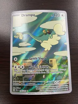 Drampa Holo Illustration Rare Pokemon TCG SV05: Temporal Forces 184/162 - Image 1