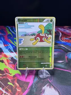 Shuckle 11/123 Reverse Holo Rare - HeartGold SoulSilver Pokemon TCG (2010) - Image 1