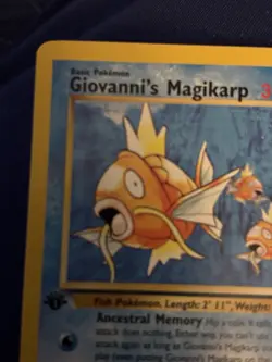 Pokemon TCG Giovanni's Magikarp Gym Challenge 73/132 1st Edition Basic 30 HP - Image 4
