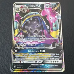 Alolan Muk GX 84/147 (NM) - Sun & Moon: Burning Shadows - Ultra Rare Pokemon TCG - Image 1