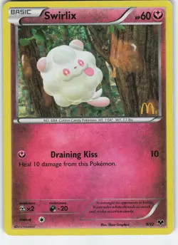 Swirlix - 9/12 McDonald's Promos 2014 MP Pokemon - Image 1