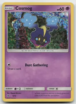 Pokemon tcg McDonald's Promos 2017 #006/012 Cosmog Moderately played - Image 1