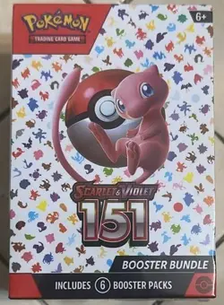 Pokemon TCG Scarlet & Violet 151 Booster Bundle Sealed New 6 pack CHINA MADE 820650853210 - Image 2