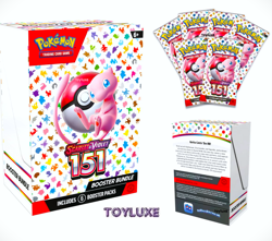 Pokemon TCG Scarlet & Violet 151 Booster Bundle Trading Cards NEW 6 Pack Box ! 820650853210 - Image 2