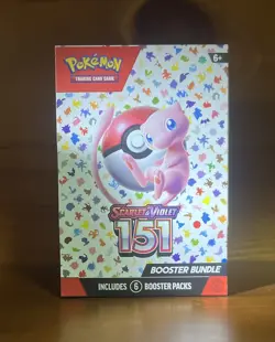 Pokemon Scarlet Violet 151 Booster Bundle 6-Pack Factory-Sealed Box - Image 1