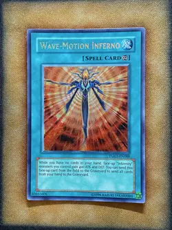 Yugioh Wave-Motion Inferno TSHD-EN088 Secret Rare NM - Image 1
