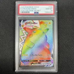 Pikachu VMAX Secret 188/185 Pokemon Card PSA 10 SWSH Vivid Voltage TCG CCG - Image 3