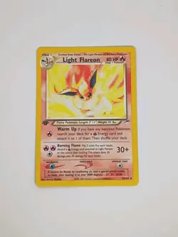 Light Flareon 46/105 Pokemon TCG Neo Destiny Uncommon 1st Edition - Image 1