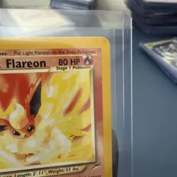 Pokemon TCG Light Flareon Neo Destiny Card 46/105 Uncommon 1st Edition NM - Image 3