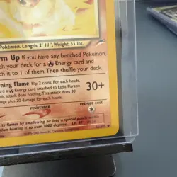 Pokemon TCG Light Flareon Neo Destiny Card 46/105 Uncommon 1st Edition NM - Image 4