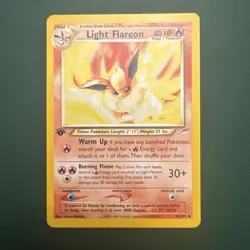 1st edition Light Flareon 46/105 Neo Destiny Regular - Image 1