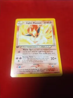 Light Flareon Neo Destiny 1st Edition 46/105 Pokemon TCG - NM - Image 1