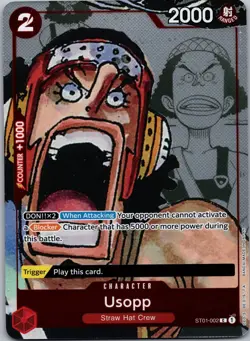 Usopp - ST01-002 (Alternate Art) One Piece Promotion Cards One Piece - Image 1
