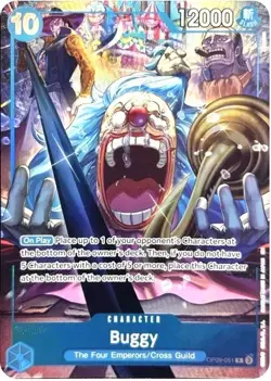 One Piece - Buggy OP09-051 - Alt Art- 2nd anniversary ENGLISH - Image 1