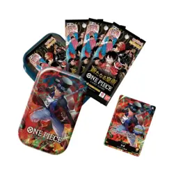 ONE PIECE CARD GAME Mini tin Pack set vol.1 TS-01 Japanese ASIAN Version - CASE - Image 4