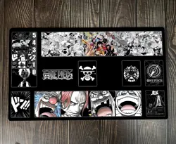 O-P OPCG TCG CCG Table Playmat Trading Card Game Mat Playing Pad Mousepad - Image 1