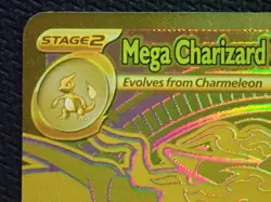 MEGA CHARIZARD X EX 130/094 GOLD SECRET POKEMON PHANTASMAL FLAMES CARD - READ - Image 2