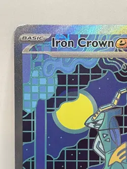 Iron Crown ex Special Illustration Rare Pokemon TCG Prismatic Evolution 158/131 - Image 2
