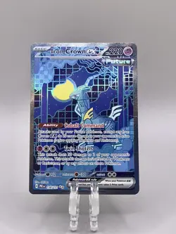 Iron Crown ex 158/131 Special Illustration Rare Prismatic Evolutions Pokemon 👀 - Image 1