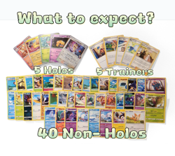 50 Pokemon cards TCG Bulk Lot- Holos - Guarantee - No Duplicates- Free shipping - Image 2