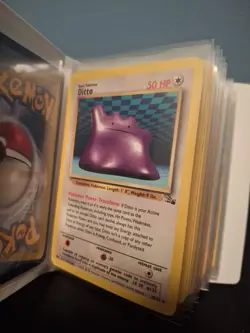 Vintage Pokemon Card Lot 30 Card Binder All English No Duplicates No Energy WOTC - Image 2