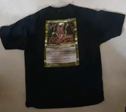 MAGIC The GATHERING SLIVER QUEEN VINTAGE XL T-SHIRT MTG RON SPENCER - Image 1