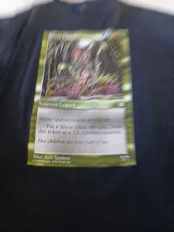 MAGIC The GATHERING SLIVER QUEEN VINTAGE XL T-SHIRT MTG RON SPENCER - Image 2