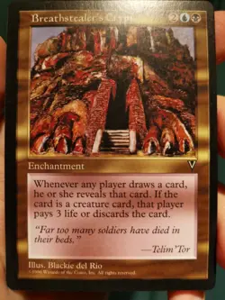 Breathstealer's Crypt - NM - Visions - Reserved List - MtG - english - Image 1