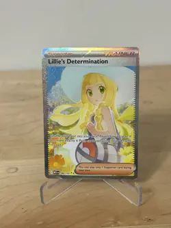 Lillie’s Determination Pokemon Mega Evolution Special Illustration Rare 184/132 - Image 1